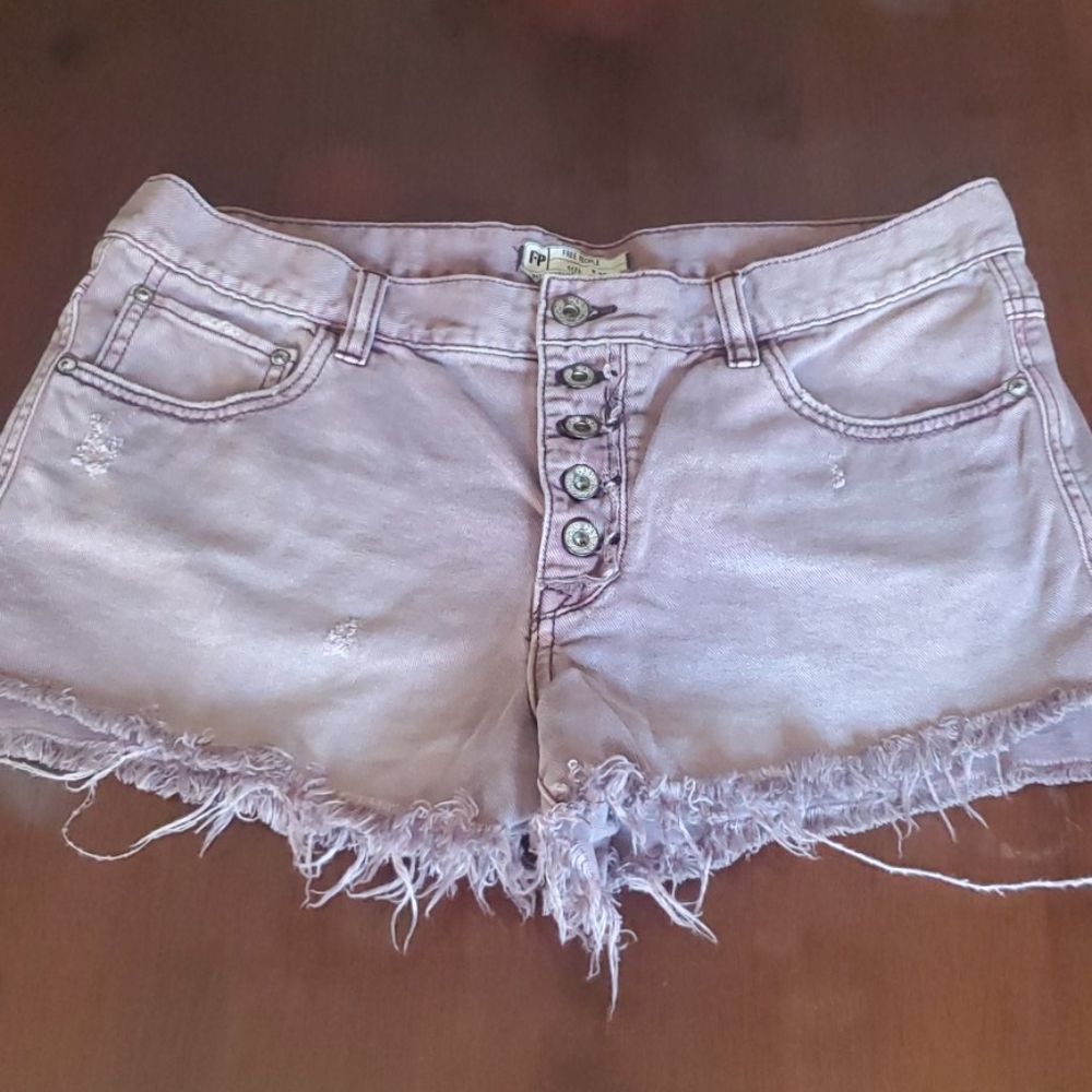 FREE PEOPLE LILAC SEXY SHORTS